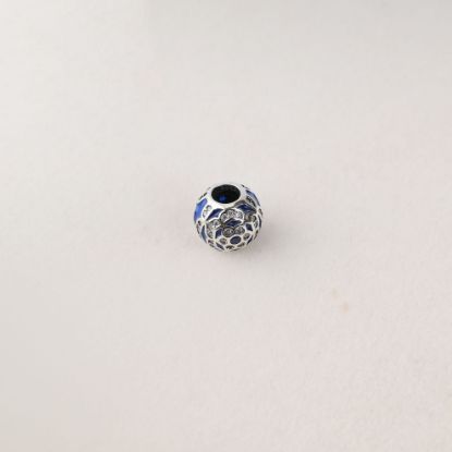 صورة charm فضة 925 على شكل وردة